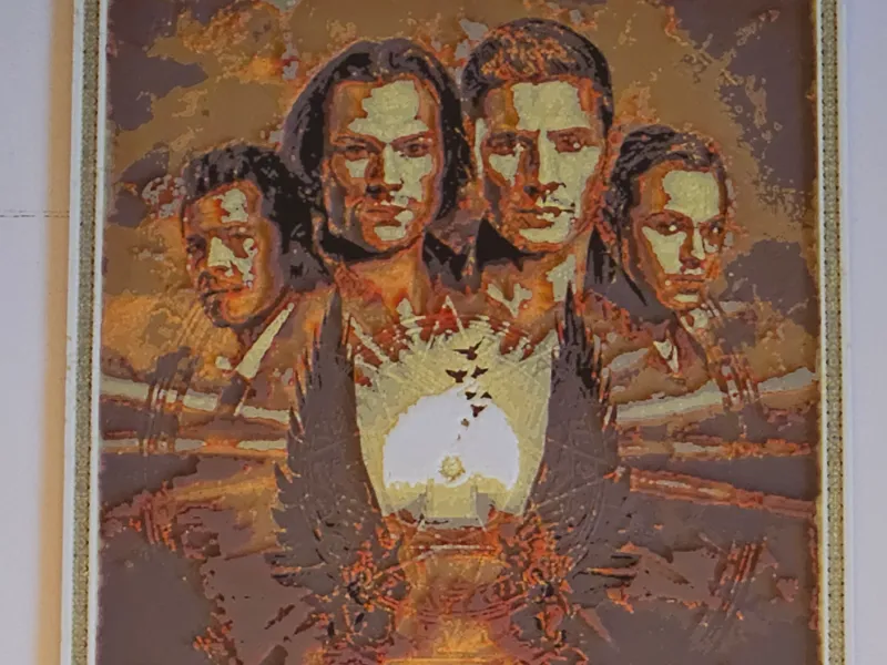 Hueforge Supernatural affiche saison 15