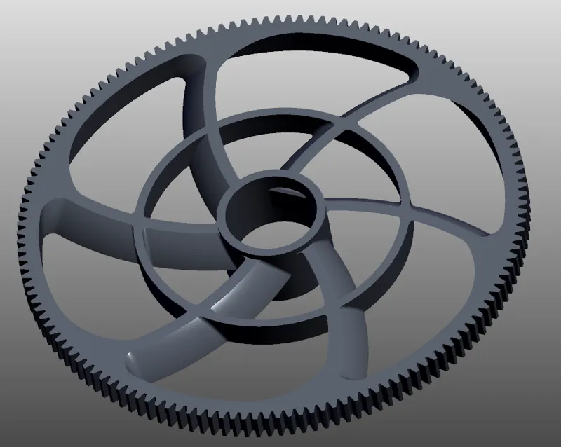 Main gear / Engrenage principale Belt CP V2
