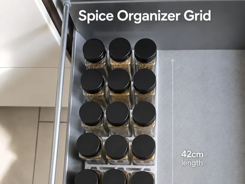 Spice Organizer Grid