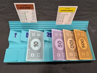Monopoly Money Tray Compact