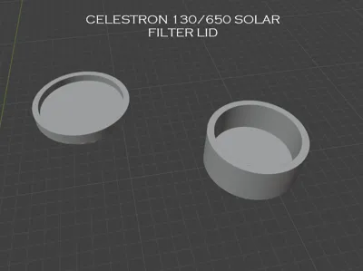 CELETRON 130/650 SOLAR FILTER LID