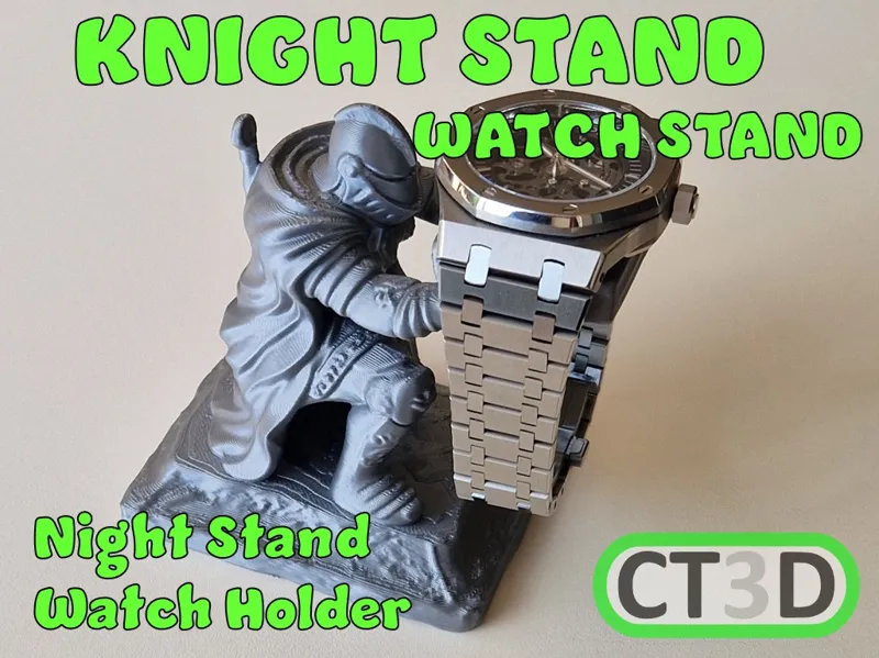 Knight Stand Watch Holder