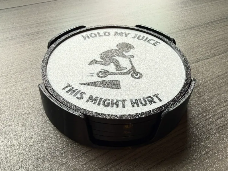 Coaster Holder for 96mm Coasters or Smaller