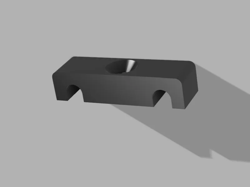 Clip for coat rack from Clas Ohlson