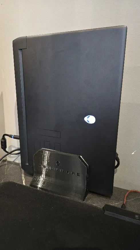 Dell Alienware Laptop Vertical Stand + Power Supply - Free 3D Print ...