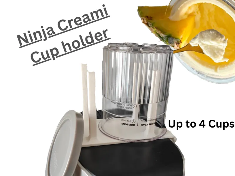 Ninja creami cup holder