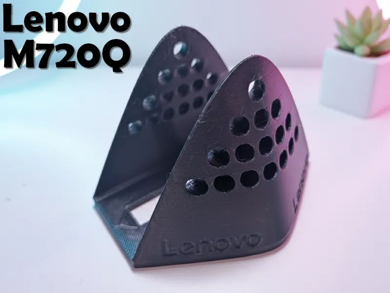 Stand/Base for Lenovo M720Q Case (2 version)
