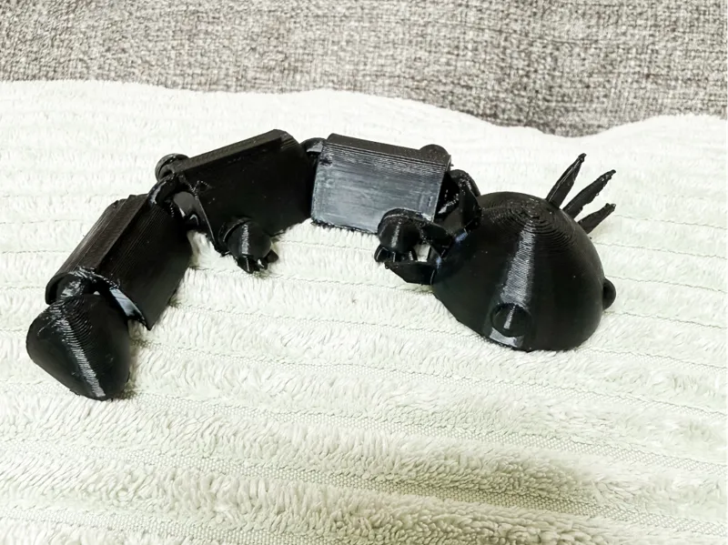 TPU Flexi Axolotl (kid-made)