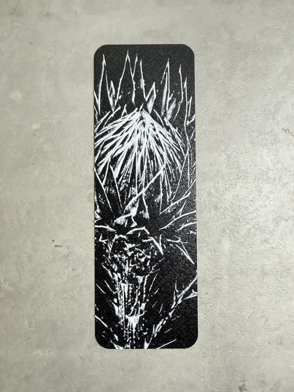 Thistle Bookmark (0.2mm) view 2