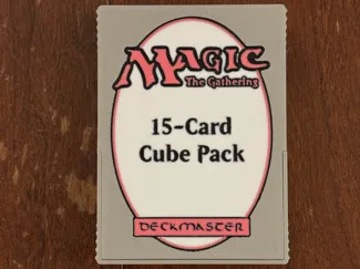 Reusable MtG Cube Pack 15 Cards