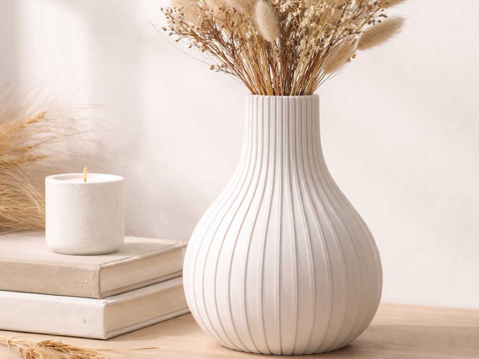 Ripple Bloom Vase 