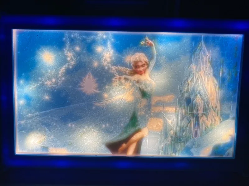Frozen Nachtlicht-Bild