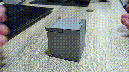 Miniatura 1 do modelo 3D 旋转打开的神秘盒子（可以当个首饰盒，藏个戒指、项链或者其他惊喜礼物）