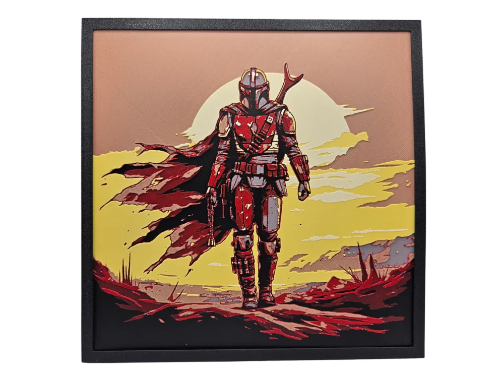 Mandalorian Sunset
