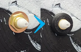 Clock nut cover