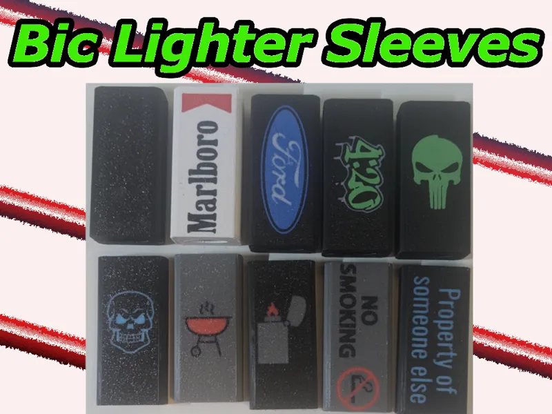 BIC Lighter Sleeves / Cases Part 1