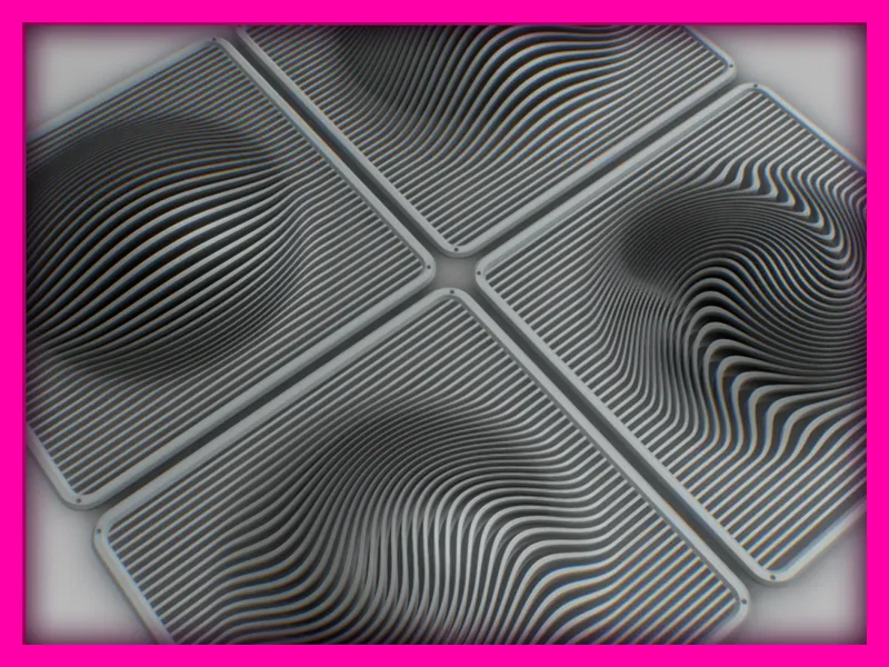 Proportional Transformations³ - Wave Art (3D)