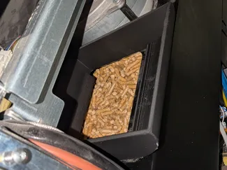 Trichter für Holzpellets - Solarfocus Ecotop zero