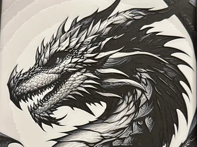 Dragon Head Hueforge