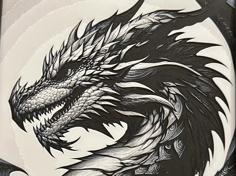 Dragon Head Hueforge
