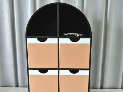 Storage rack with boxes