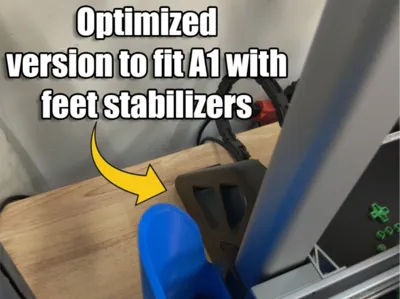 Tall Poop Bucket for A1's with Stabilizer Feet 