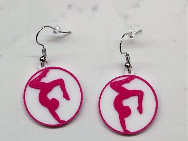 Gymnastics Earrings