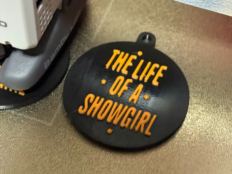 The Life of a Show Girl of Taylor Swift Keychain
