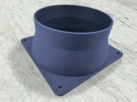 Adaptateurs ventilateur 140mm vers gaine 100mm — photo 2
