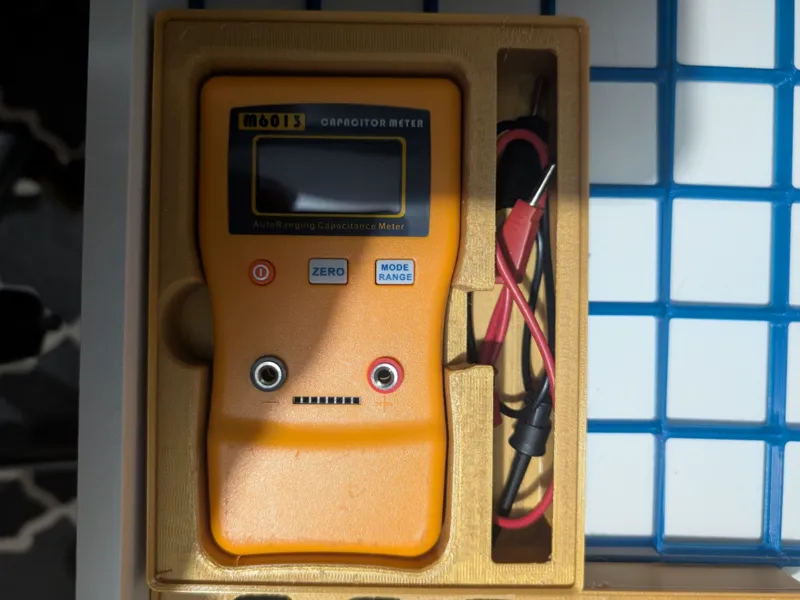 M6013 Capactior Meter Gridfinity
