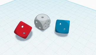 Emergency dice button