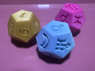Astrology Dice