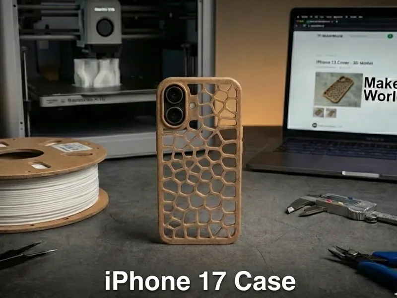 iPhone 17 Case Voronoi