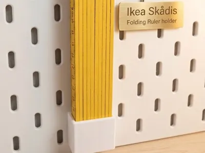 Ikea Skådis Folding ruler / Zollstock holder