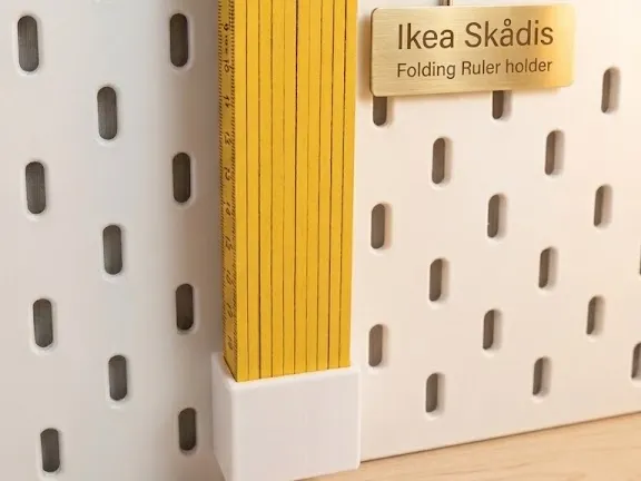 Ikea Skådis Folding ruler / Zollstock holder