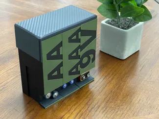 Stackable Battery Containers [Lid]