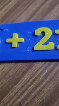 1 sola chapita 0.2mm layer, 2 walls, 10% infill