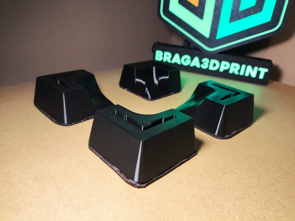 Rack Feet – Protect Floor and Reduce Vibration by braga3dprint - MakerWorld
