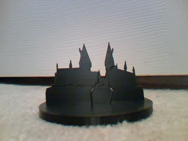 Hogwarts- Silhouette decoration