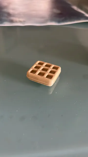 Figura decorativa: Mini Food Icon Series - #45 Waffle — vista de referencia 3
