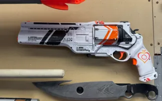 Destiny 2 Ace of Spades NERF Wall Mount