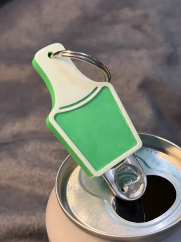 Llavero: Can opener - Manicure saver - Nail polish — vista de referencia 2