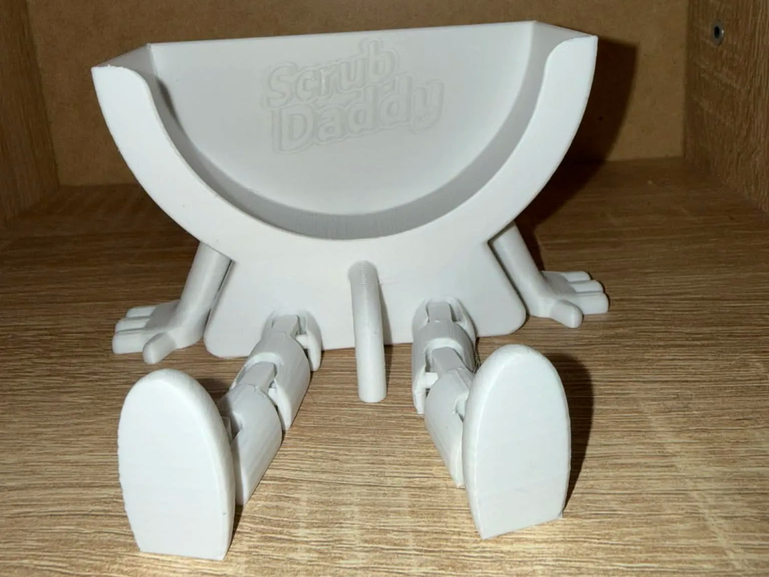 Smiley Sink Buddy – Cute Sponge Holder with Legs