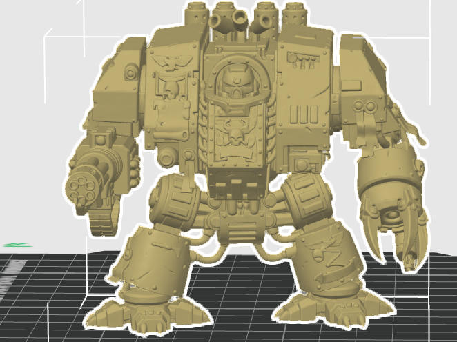 Dreadnought space marine