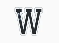 W - WHITE