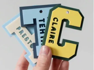 Keychain Name With Letters