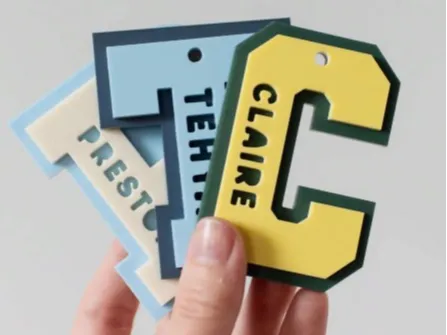 Keychain Name With Letters