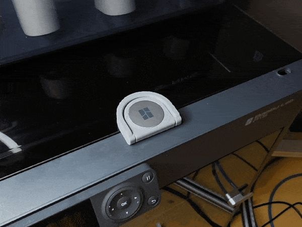Glass Riser P1S X1C Foldable Print in Place