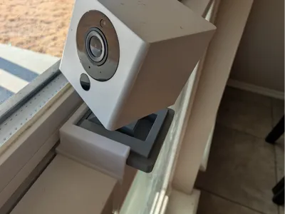 Custom Wyze V2 Camera Window Mount