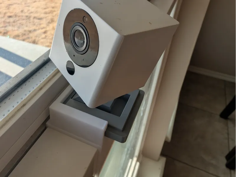 Custom Wyze V2 Camera Window Mount